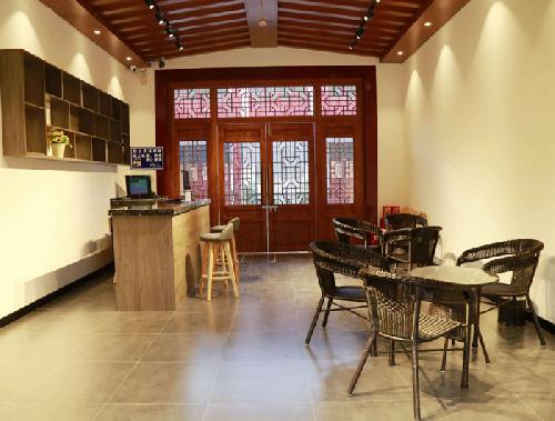 民宿前台接待处